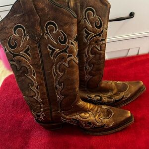 Bjorndal Tan Leather Boots